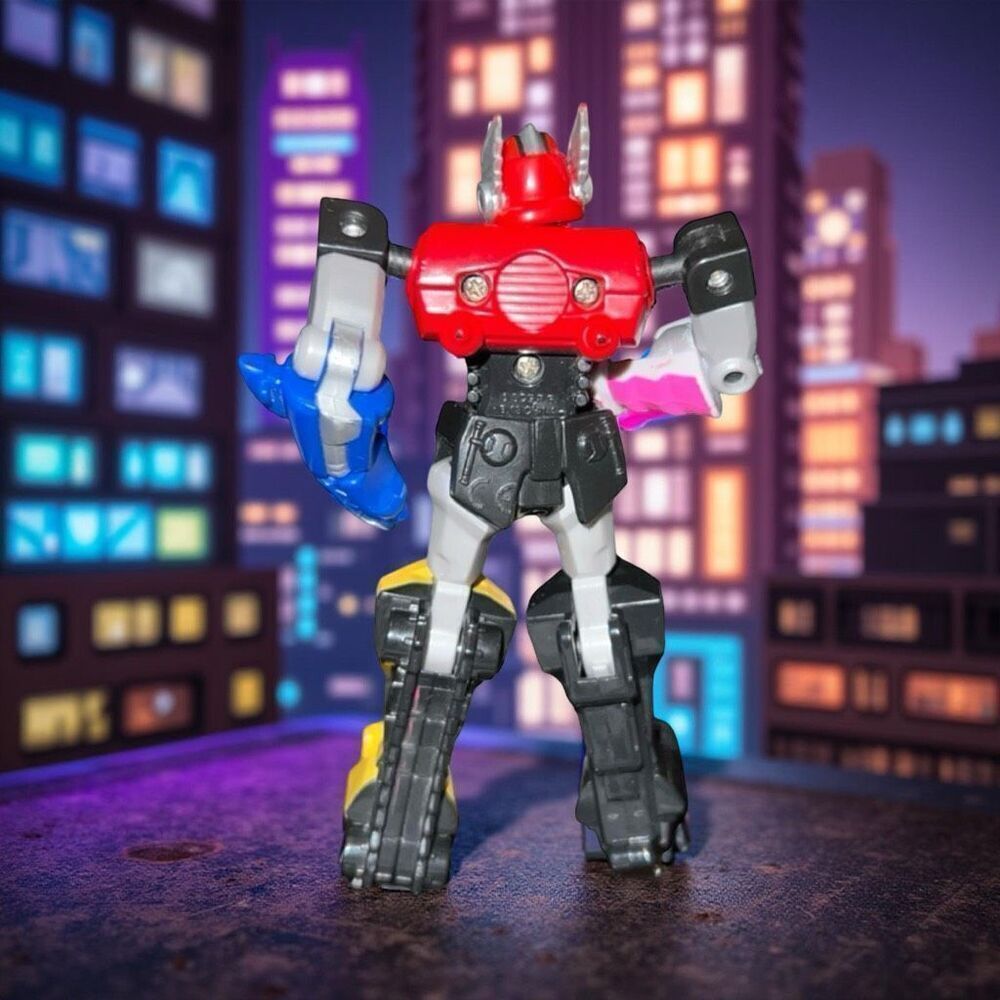 2012 Retrofire Power Rangers Megaforce GOSEI MEGAZORD Figure Bandai 5.5” B10